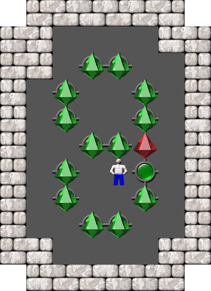 Sokoban Howards Second Sets Second Set level 33